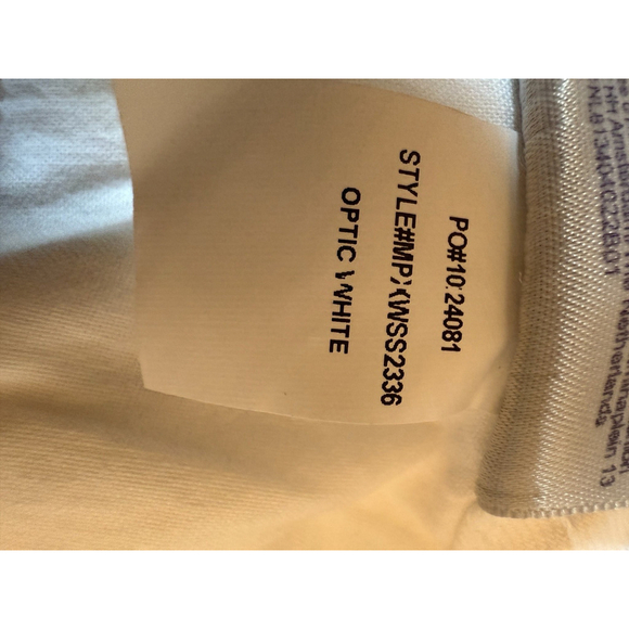 NYDJ‎ Sheri Slim Jeans Women's 8 White Stretch Denim Ankle Length NWT Flaw - Picture 10 of 11